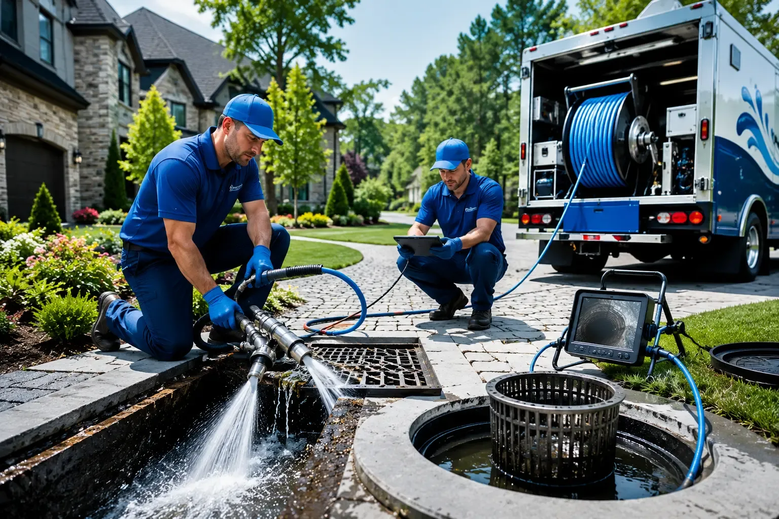 Local outdoor drain cleaning professionals in Marston, NC